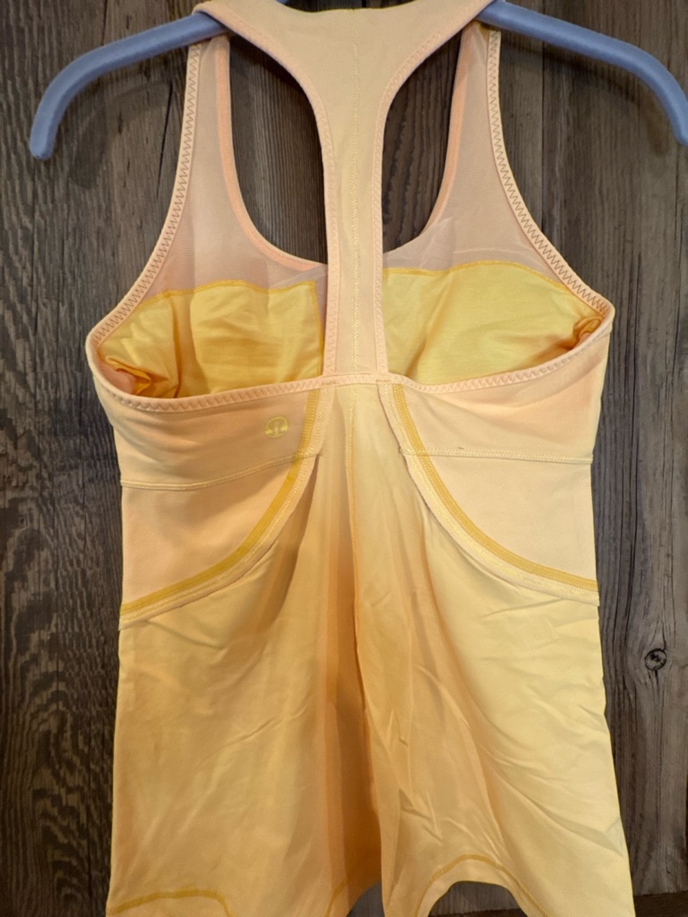lululemon athletica Bright Yellow Racerback Tank Top - Picture 2 of 4
